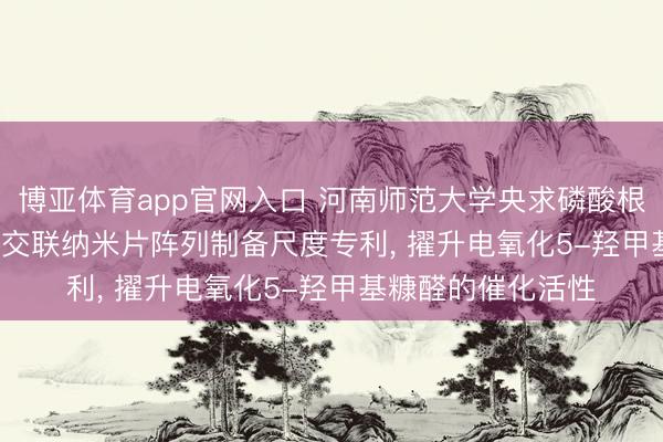 博亚体育app官网入口 河南师范大学央求磷酸根修饰NixCoyO@C交联纳米片阵列制备尺度专利， 擢升电氧化5-羟甲基糠醛的催化活性